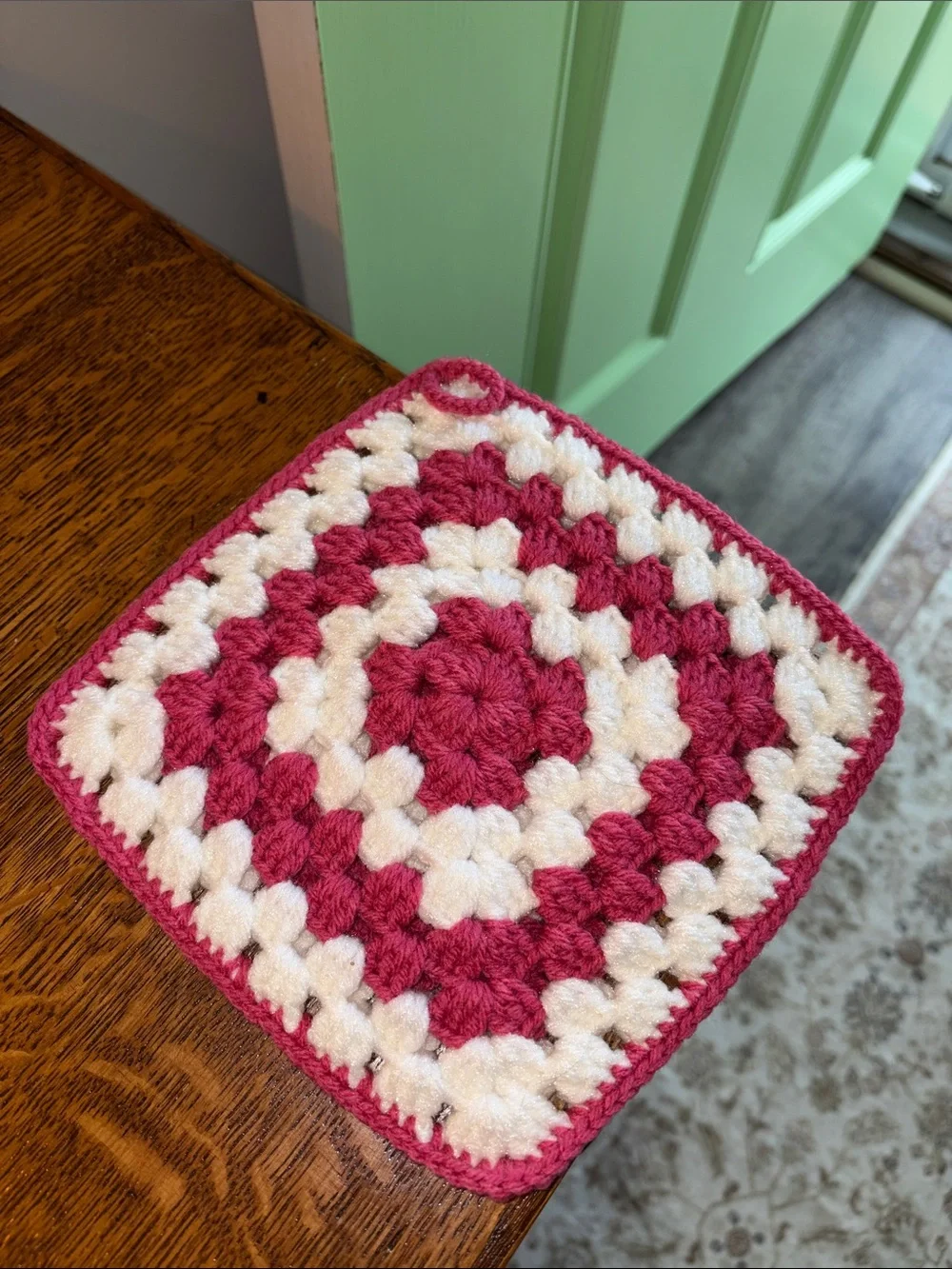 Hand Crocheted Pot Holder
